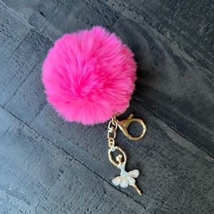 Soft Hot Pink Ballerina Pompom